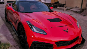 Carlos's Chevrolet Corvette: A Bold Transformation with the Vicrez VZR1 Style Front Bumper